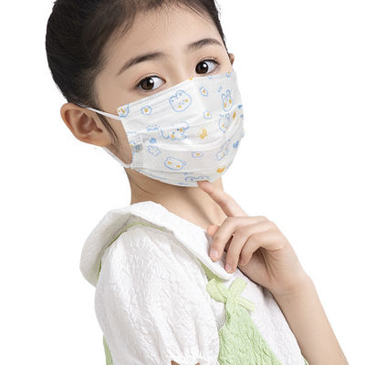 3 Layers Medical Face Mask Disposable Face Mask OEM With Printing